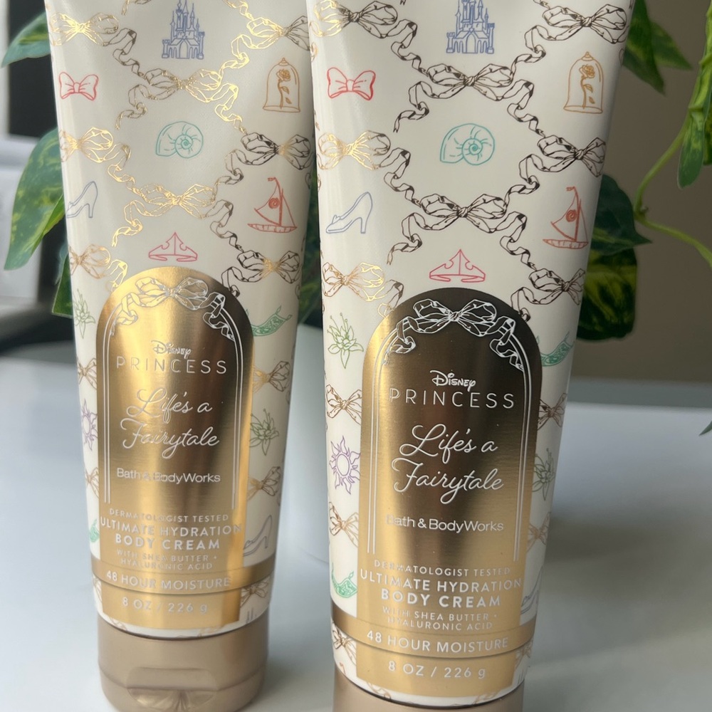 Bath & Body Work Disney Princess Life's a Fairytale Body Cream - Gold and Cream